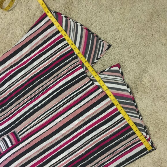 NWT Jones New York Pink Striped Tunic Dress Shirt - Picture 14 of 16